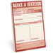 Make a Decision Pad by Knock Knock