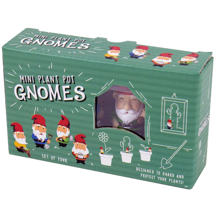 Mini Garden Gnomes for Plant Pots by Gift Republic