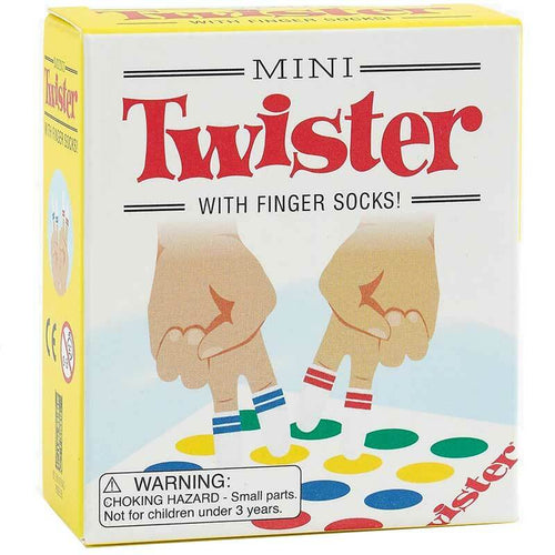 Mini Twister Game with Finger Socks - Unique Gifts - Running Press