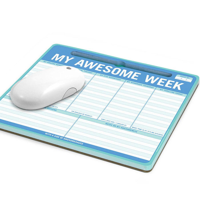 My Awesome Week Mousepad by Knock Knock