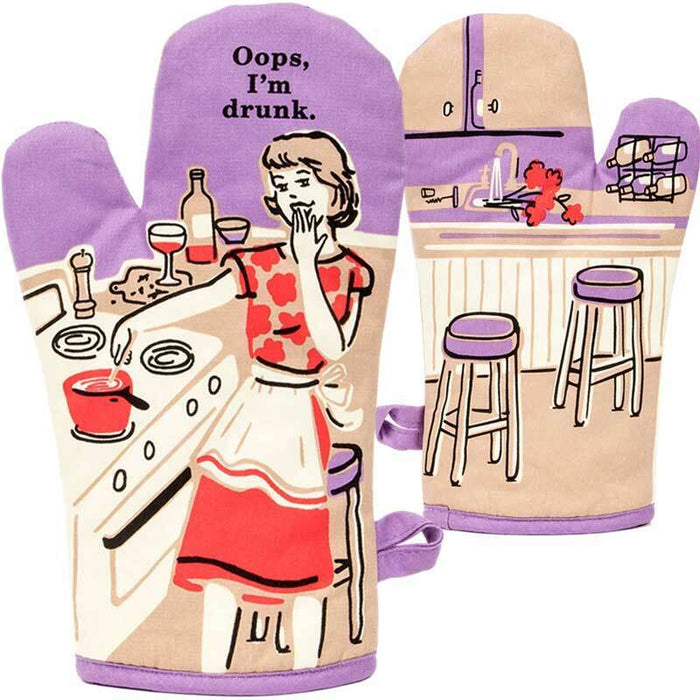 Oops, I'm Drunk Oven Mitt by Blue Q