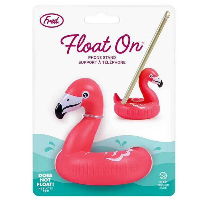 Pink Flamingo Pool Float Phone Stand by Fred & Friends