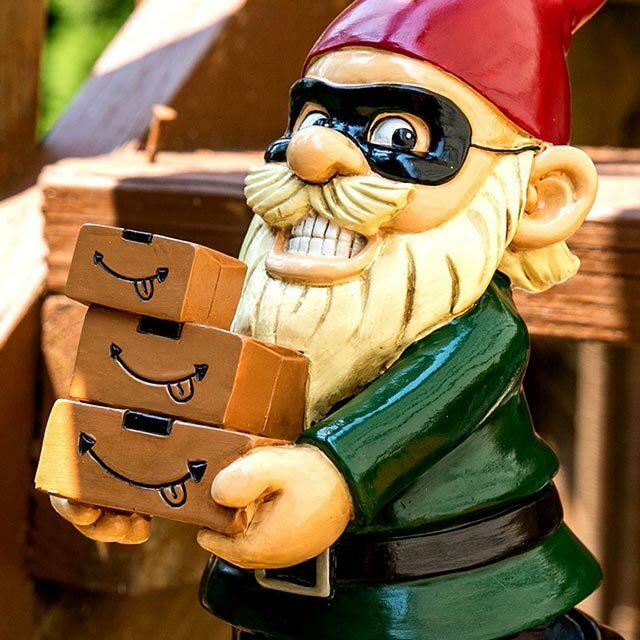 Porch Pirate Garden Gnome by BigMouth Toys