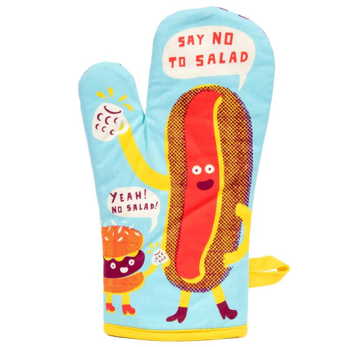 Say No To Salad Oven Mitt by Blue Q