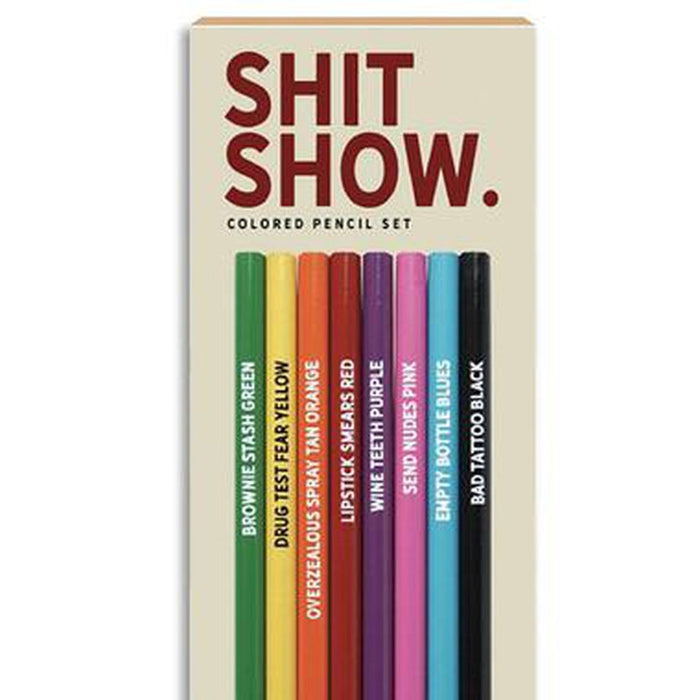 Sh*t Show Color Pencil Set by Whiskey River Soap Co.