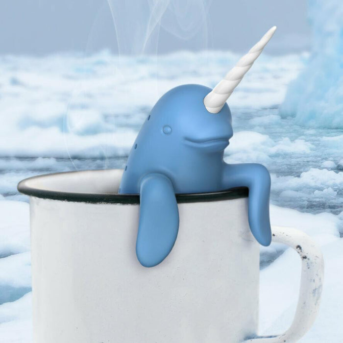 Spiked Tea Narwhal Tea Infuser by Fred & Friends