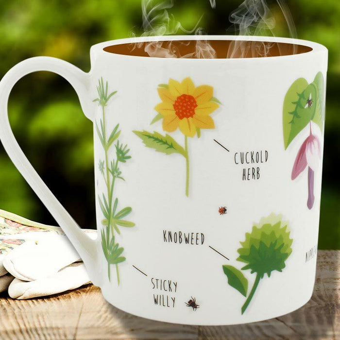 The Ridiculously Rude Plants Mug by Ginger Fox
