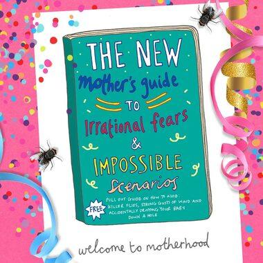 Welcome to Motherhood's Irrational Fears Greeting Card by You`ve Got Pen On Your Face