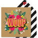 Woop Gold Foil Greeting Card by Tache