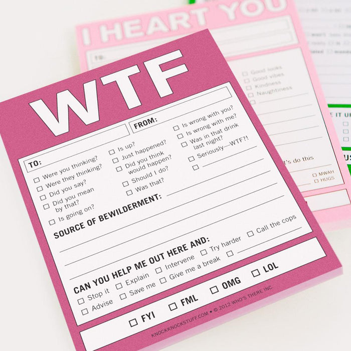 WTF Nifty Notes by Knock Knock