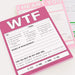 WTF Nifty Notes by Knock Knock