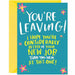 You're Leaving! Co-worker Going Away Greeting Card by Lucy Maggie Designs
