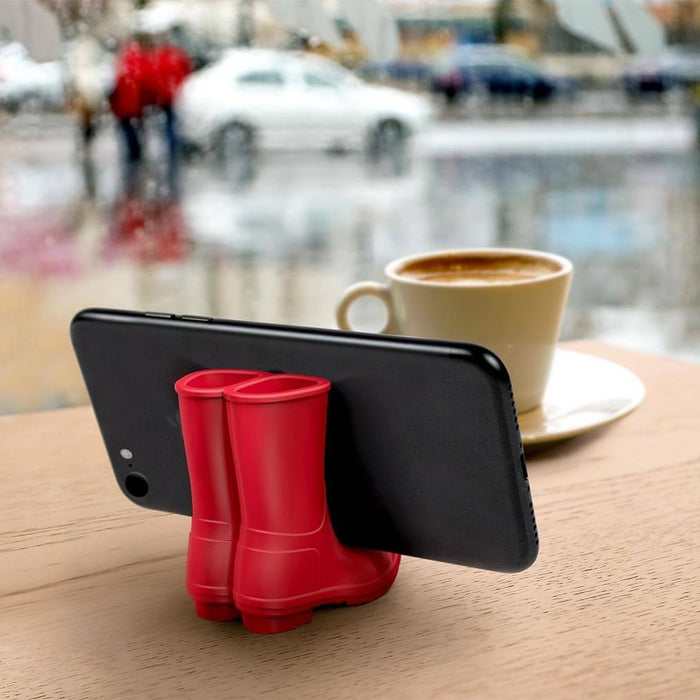Reboot Red Wellies Phone Stand - Fred & Friends