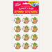 Right On! Pineapple Scented Retro Scratch 'n Sniff Stinky Stickers - Perpetual Kid