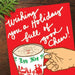 Scratch & Sniff Eggnog Christmas Card - La Familia Green
