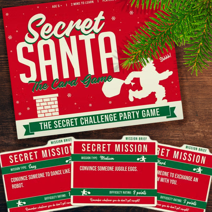 Secret Santa Christmas Party Game - Challanges