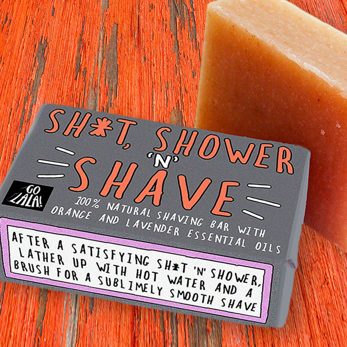 Sh*t, Shower 'N' Shave Soap - Go La La