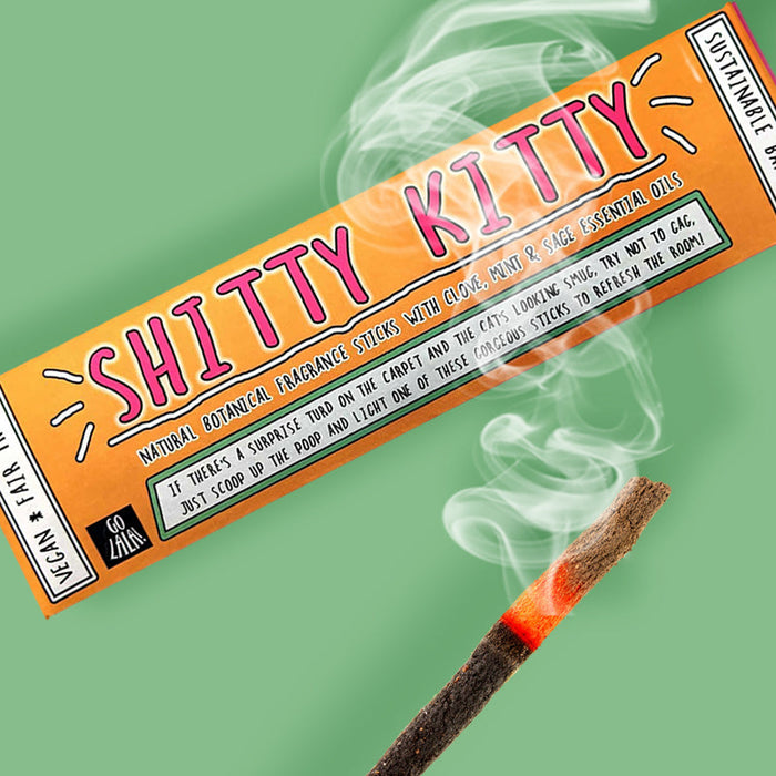 Shitty Kitty Funny Smells Incense Sticks