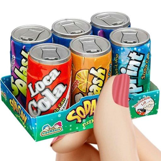 Soda Can Fizzy Candy - Nassau Candy