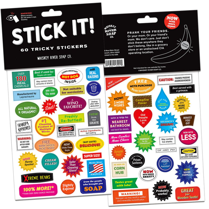 Stick It! Prank Stickers