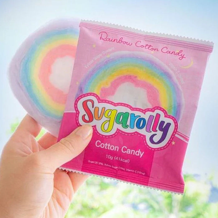 Sugarolly Rainbow Cotton Candy