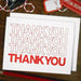 Thank You Plastic Bag Greeting Card - a. favorite design