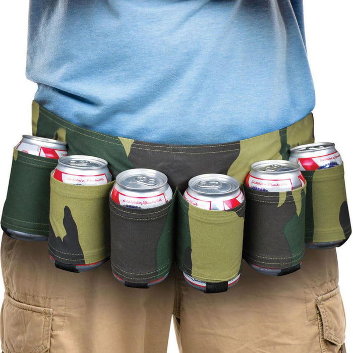 The Beer Belt 6-Pack Holster - BigMouth Toys