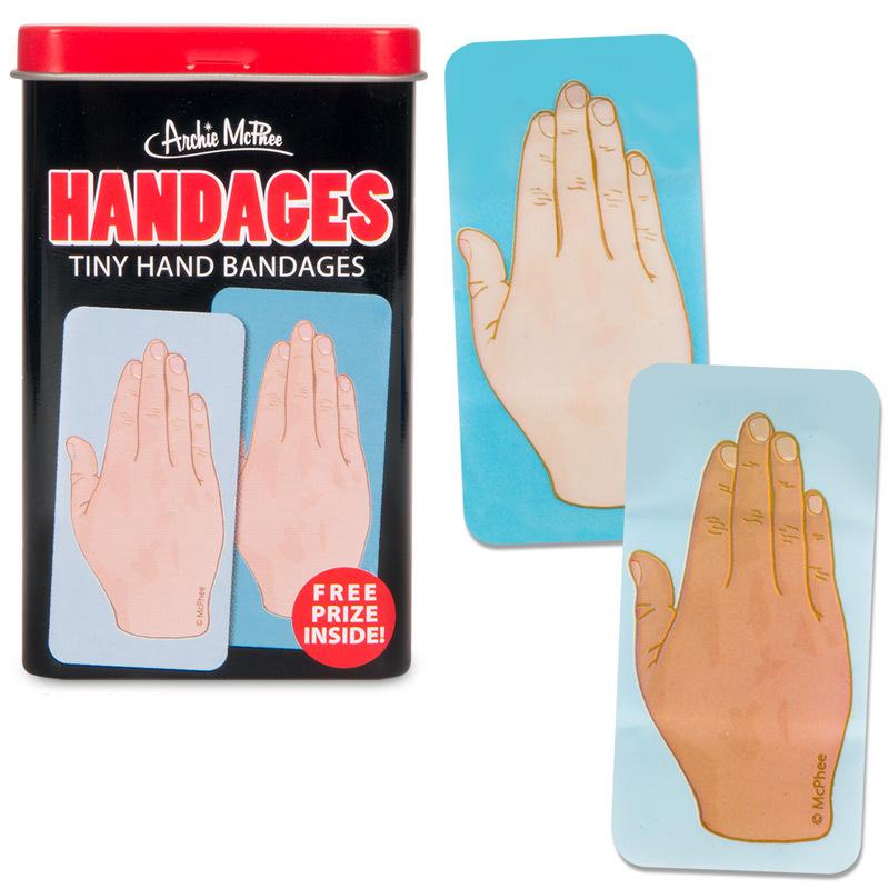 Tiny Hands Handages Bandages - Unique Gifts - Archie McPhee