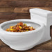 Toilet Bowl Pet Bowl by Kwirkworks
