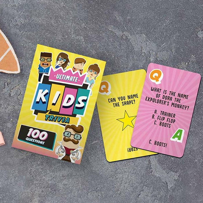 Ultimate Kids Trivia Card Game - Gift Republic
