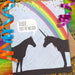 Dude, You're Weird Unicorn Birthday Card - Funny Greeting Cards - Modern Printed Matter