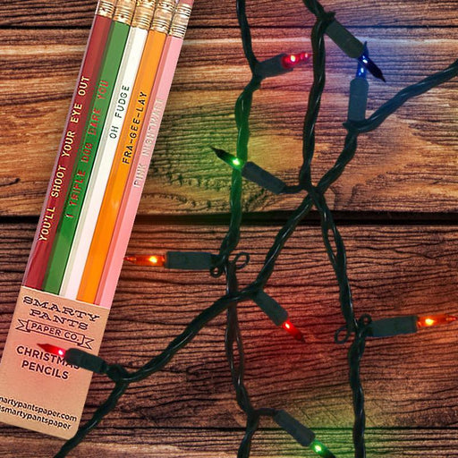 A Christmas Story Quote Pencils - Unique Gift by Smarty Pants Paper