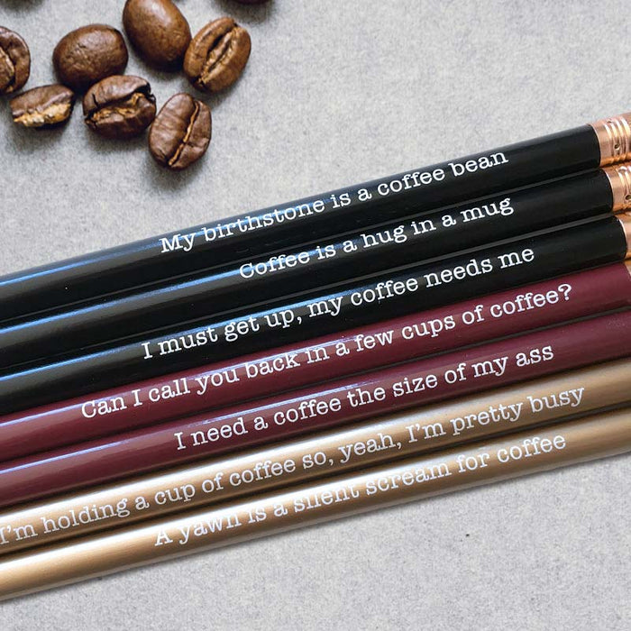 Addicted To The Pot Pencil Set - Unique Gift by Snifty