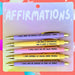 Affirmations Pen Set - Unique Gift by Fun Club