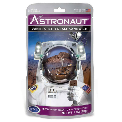 Astronaut Vanilla Ice Cream Sandwich - Unique Gift by American Outdoor Products