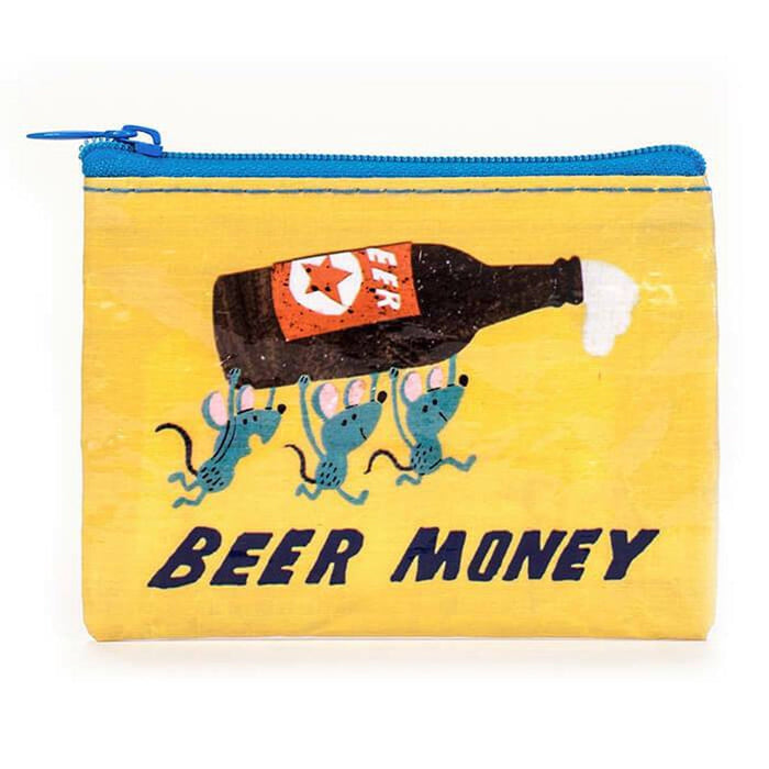 Beer Money Coin Purse - Unique Gift by Blue Q