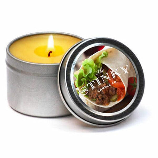 Burrito Scented Candle - Unique Gift by Stinky Candle