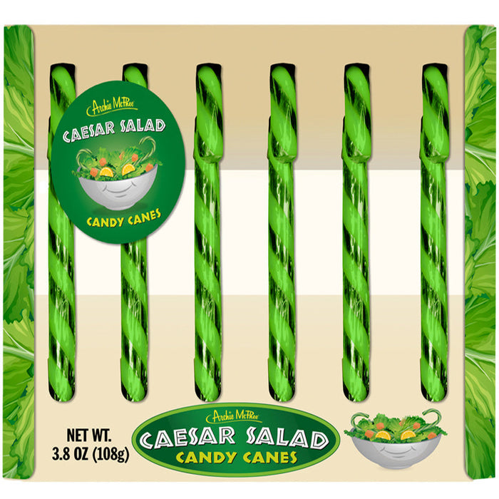 Caesar Salad Candy Canes - Unique Gift by Archie McPhee