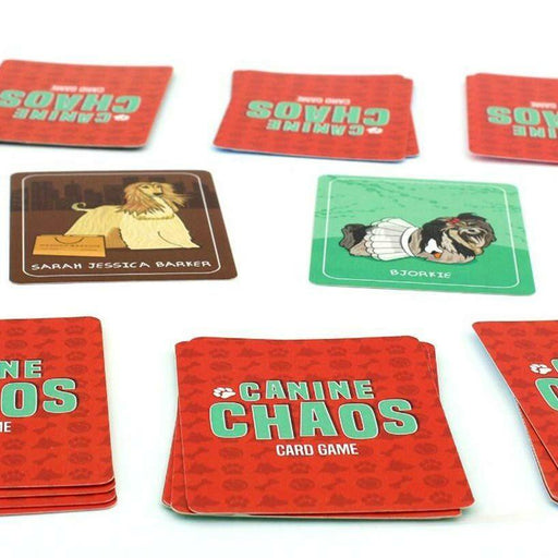 Canine Chaos Card Game - Unique Gift by Ginger Fox