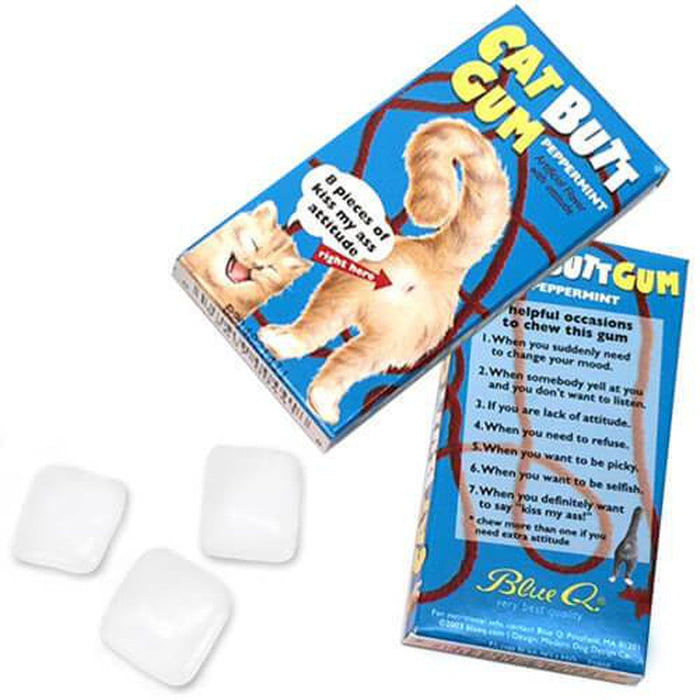 Cat Butt Gum - Unique Gift by Blue Q