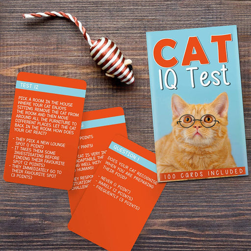 Cat IQ Test - Unique Gift by Gift Republic