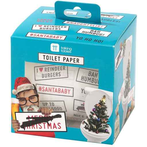 Christmas Toilet Paper - Unique Gift by Talking Tables