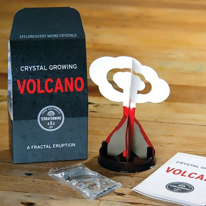 Crystal Growing Volcano - Unique Gift by Copernicus Toys