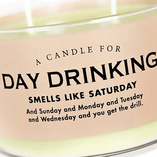 Day Drinking Candle - Unique Gift by Whiskey River Soap Co.