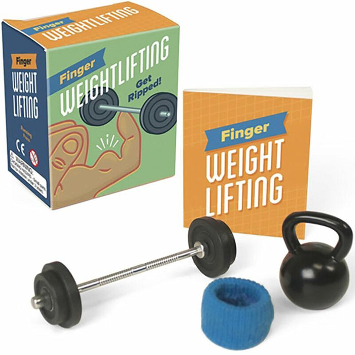Finger Weightlifting Set - Unique Gift by Running Press