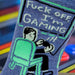 Fuck Off, I'm Gaming Men's Crew Socks - Unique Gift by Blue Q