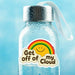 Get Off Of My Cloud Rainbow + Sunshine Sticker - Unique Gift by Lucky Horse Press