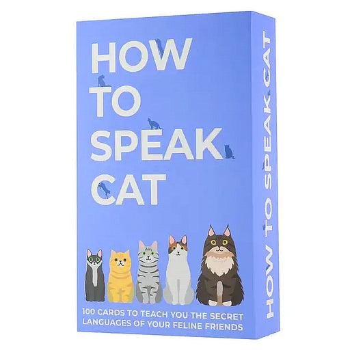 How to Speak Cat Cards - Unique Gift by Gift Republic