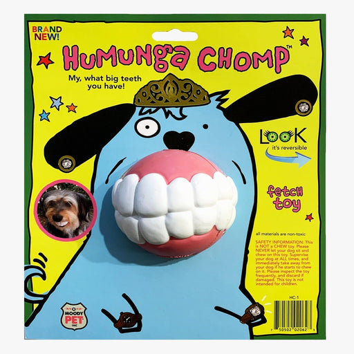 Humunga Chomp Dog Fetch Toy - Unique Gift by Moody Pet