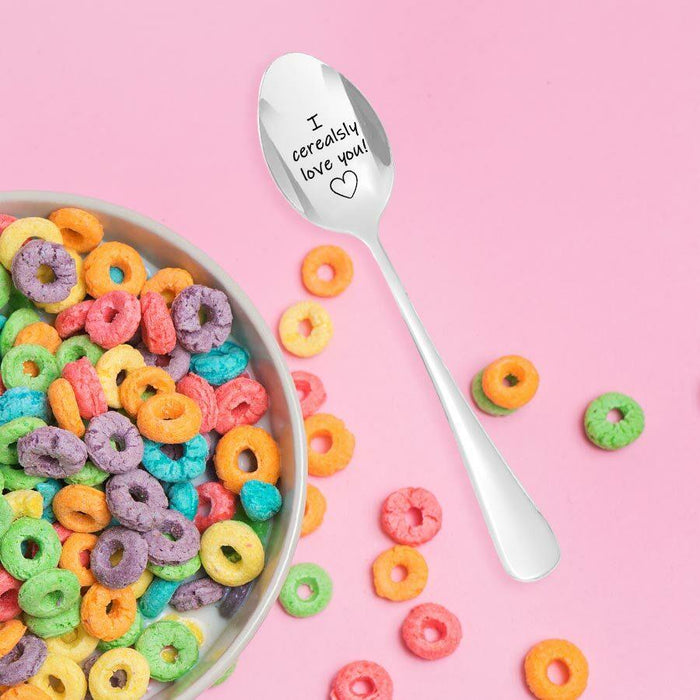 I Cerealsly Love You Spoon - Unique Gift by Exclusive